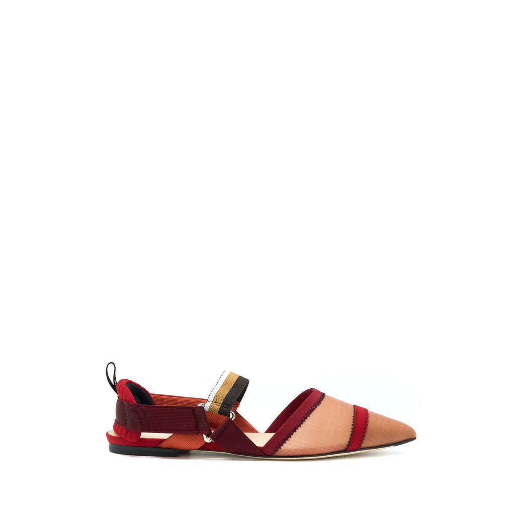 fendi-size-40-sling-back-flat-shoes-multicolour