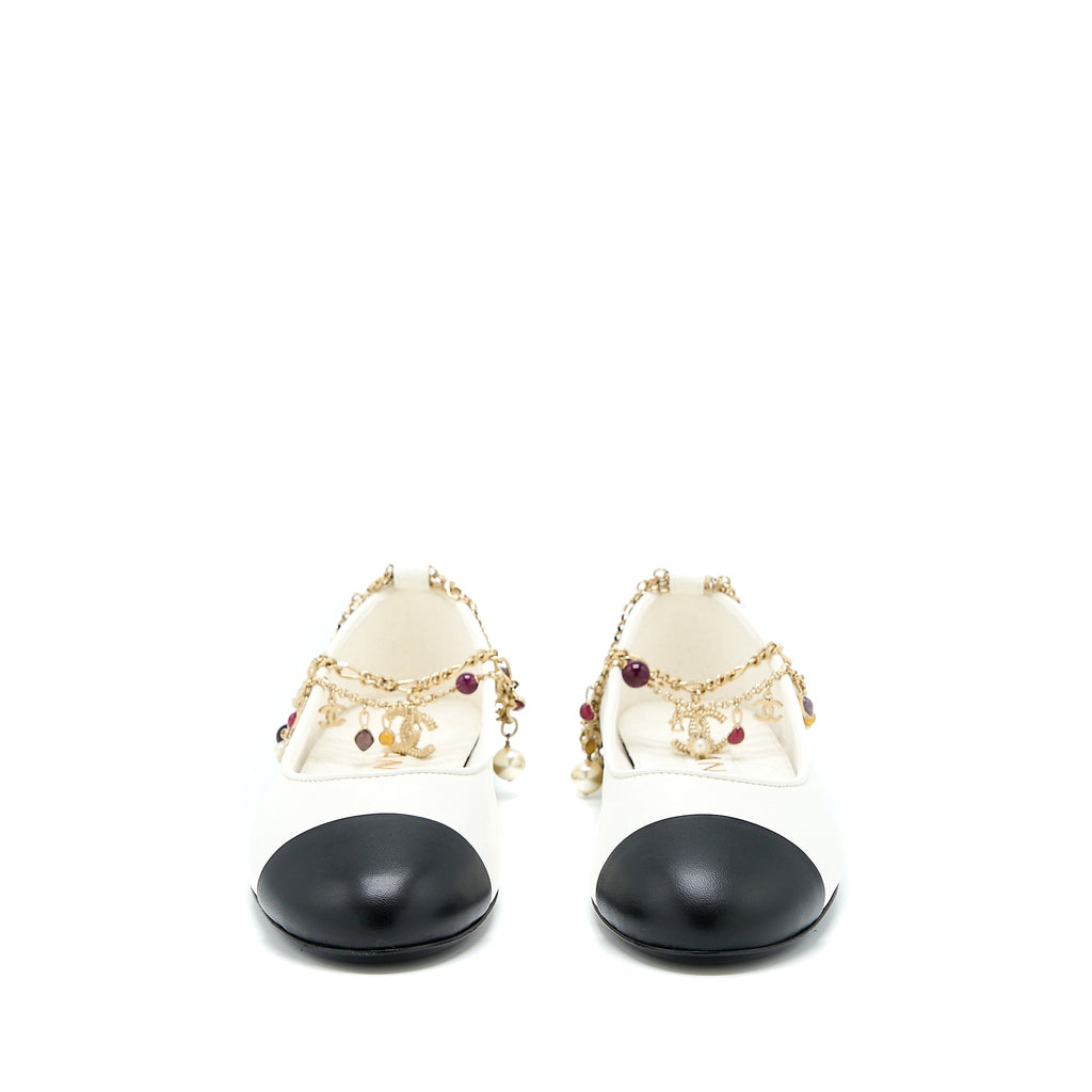 chanel-size-36-ballerina-shoes-with-charm-chain