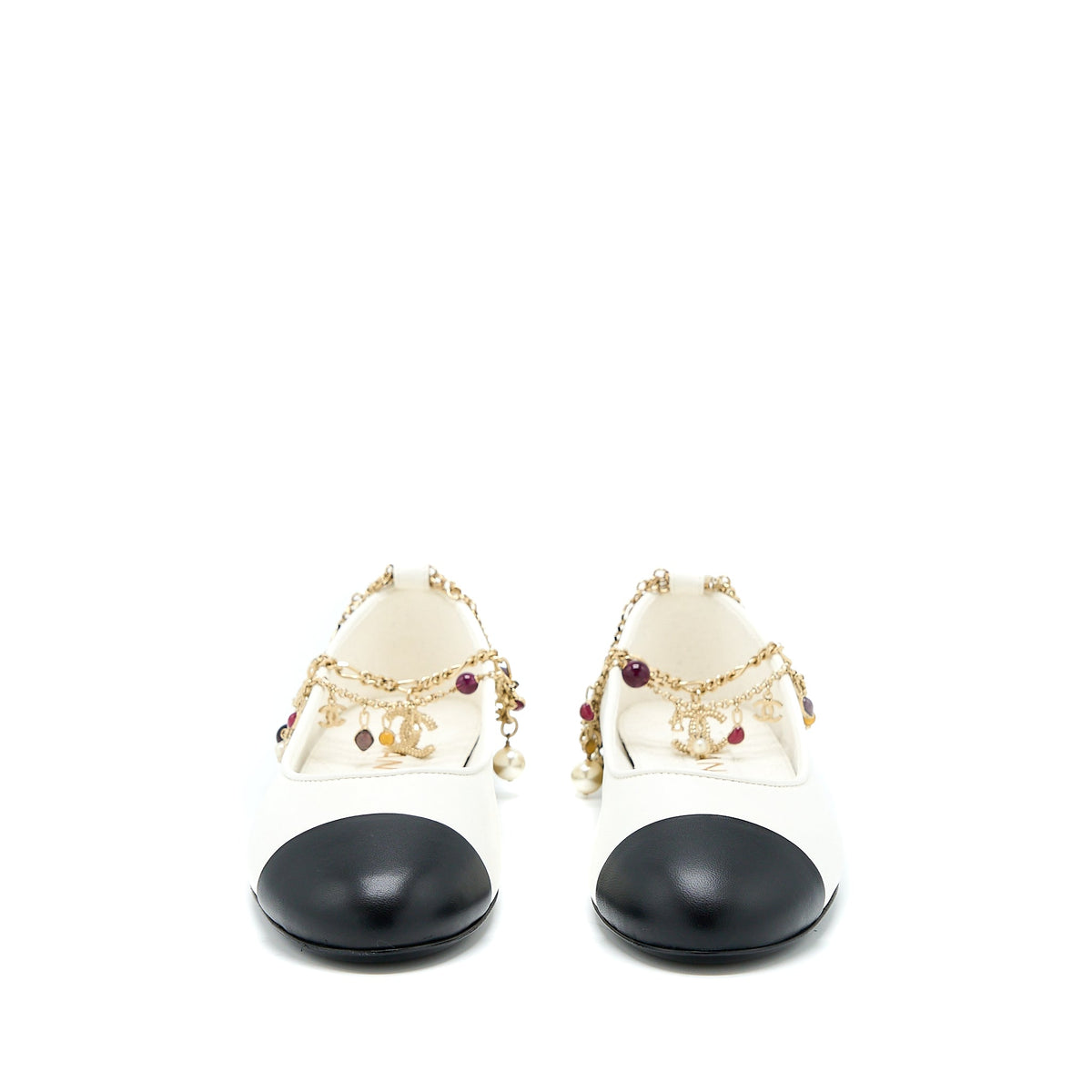 chanel-size-36-ballerina-shoes-with-charm-chain
