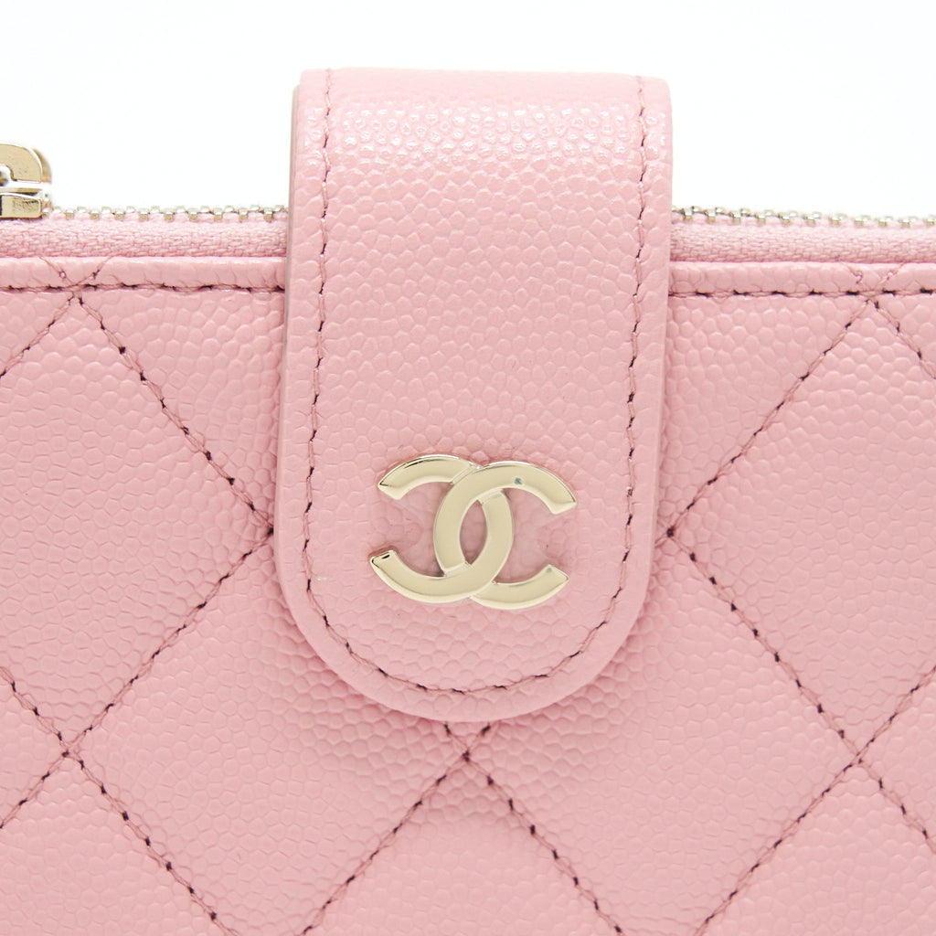 chanel-double-zip-card-holder-caviar-pink-lghw