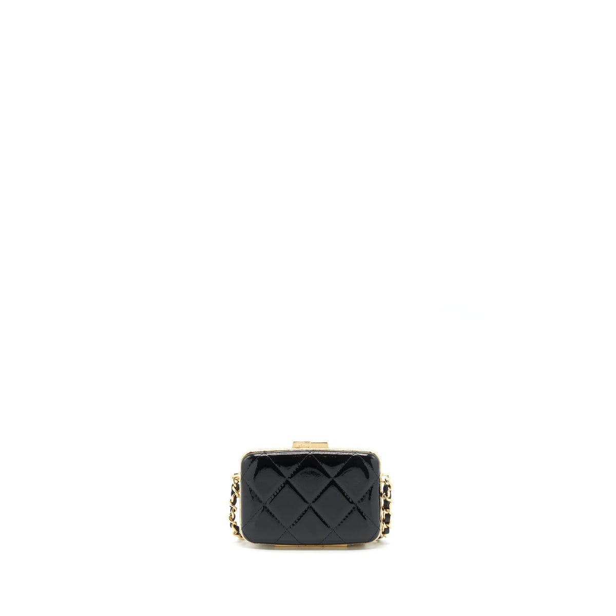 chanel-21a-mini-clip-box-with-chain-patent-black-lghw
