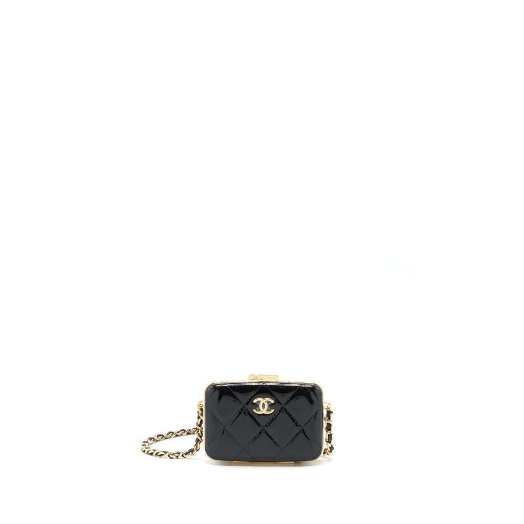 chanel-21a-mini-clip-box-with-chain-patent-black-lghw
