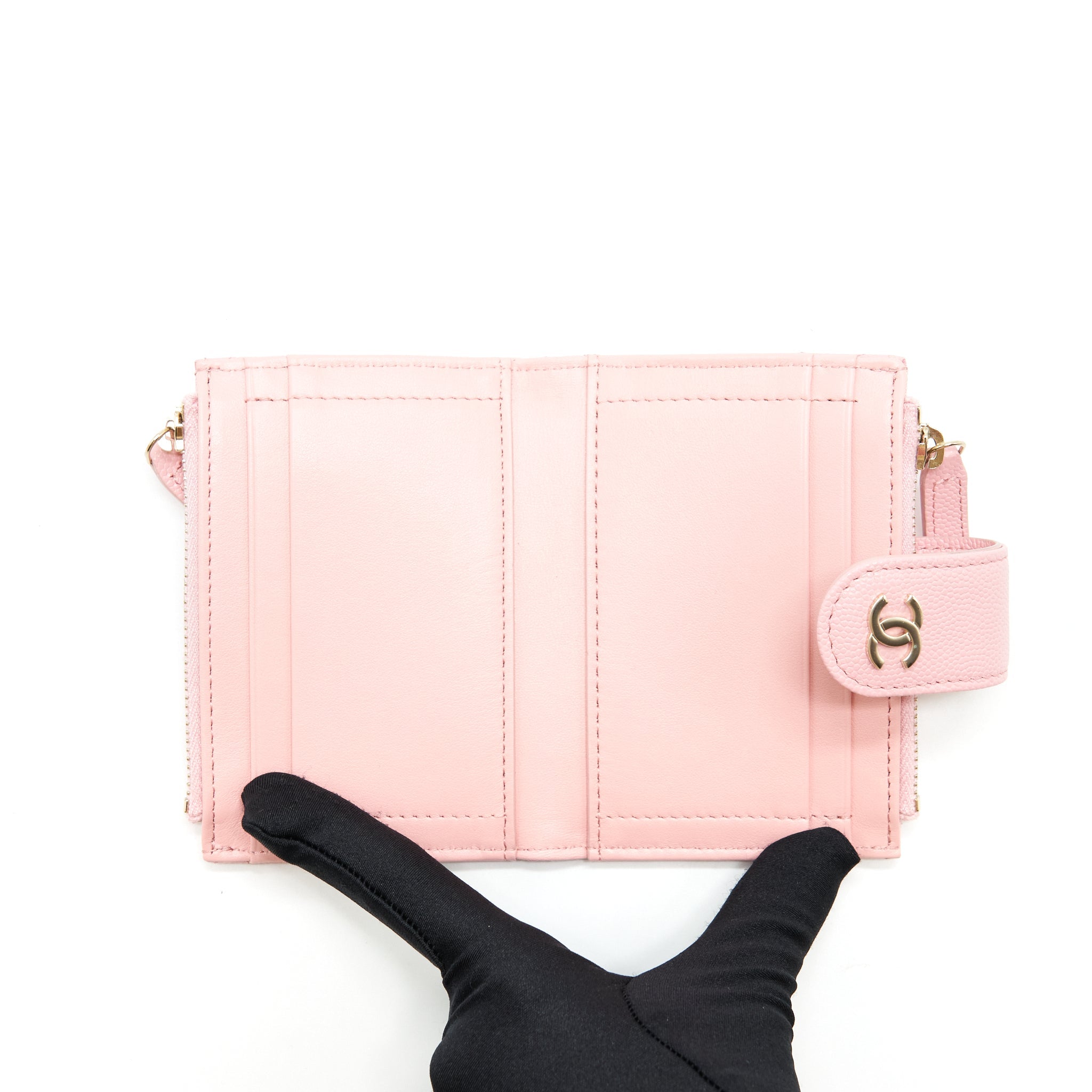 chanel-double-zip-card-holder-caviar-pink-lghw