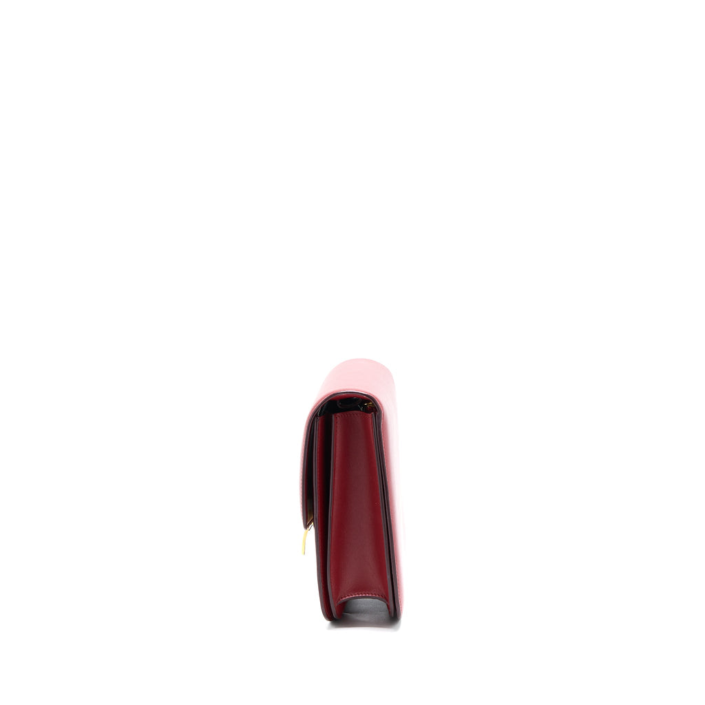 celine-medium-classic-box-calfskin-red-ghw-1