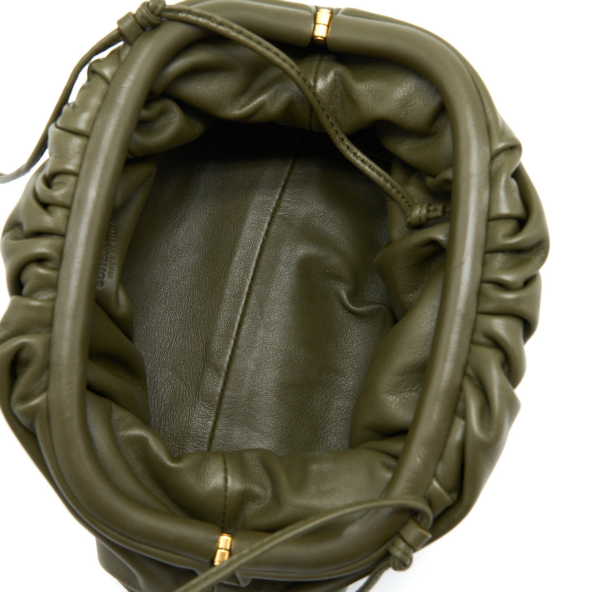 bottega-veneta-mini-calfskin-dark-green-ghw