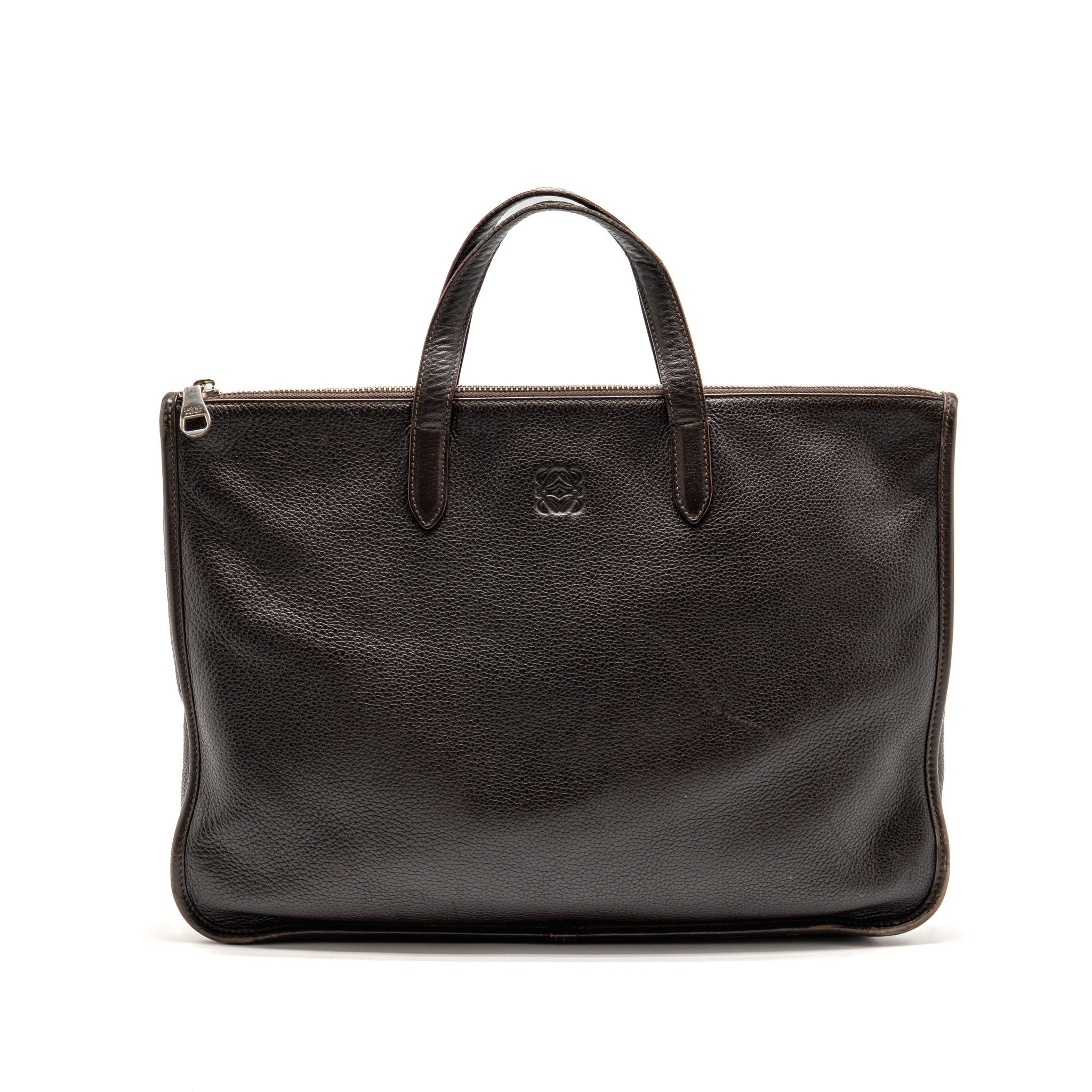 loewe-anagram-briefcase-grained-calfskin-brown-shw
