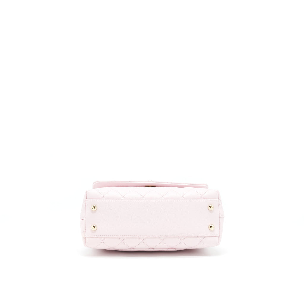 chanel-22p-small-coco-handle-caviar-light-pink-lghw-microchip-1