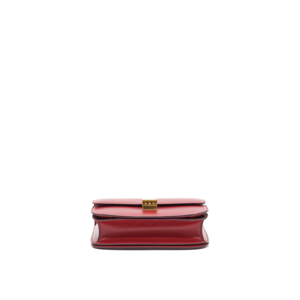 celine-medium-classic-box-bag-red-ghw-1