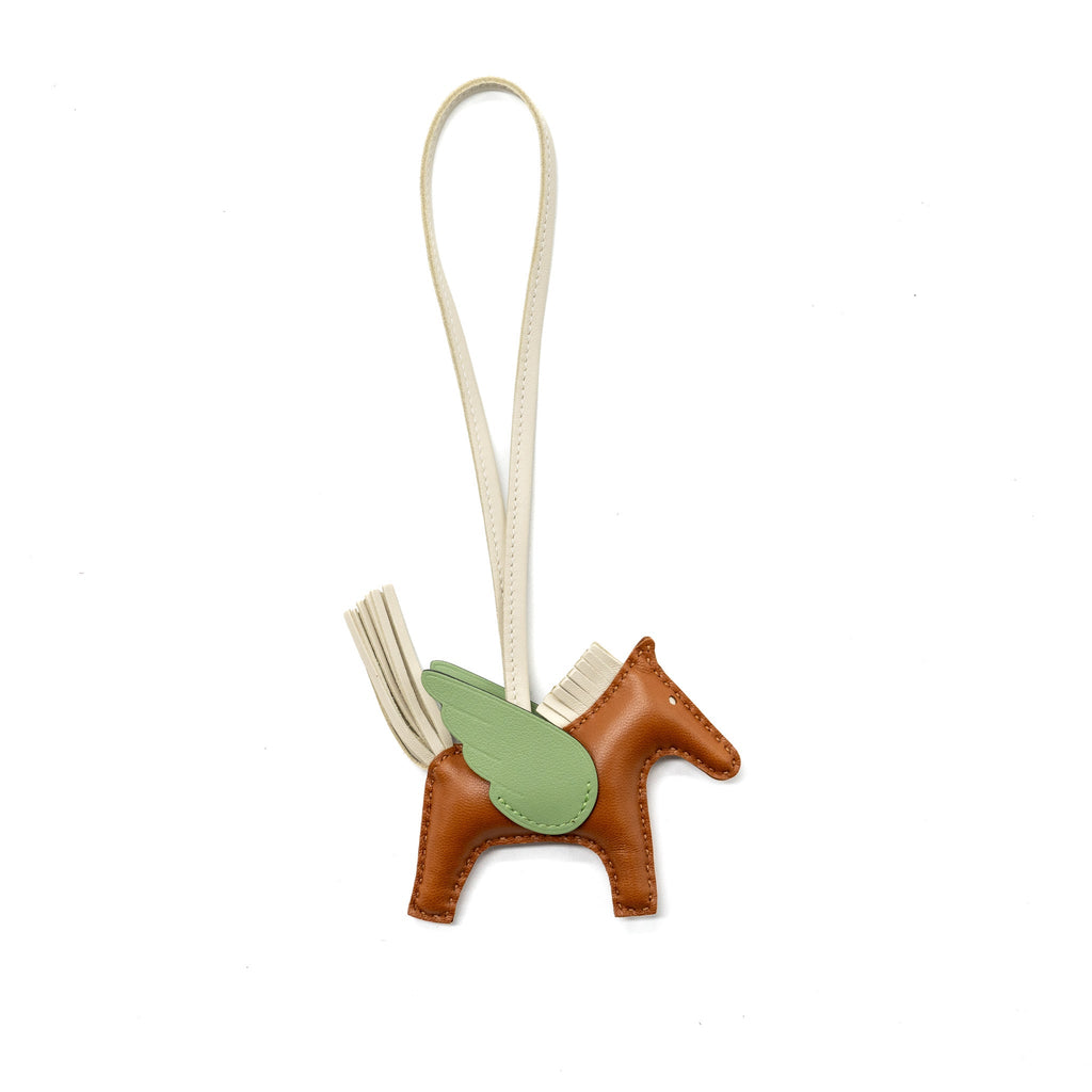 hermes-rodeo-pegase-pm-bag-charm-gold-craie-vert-criquet