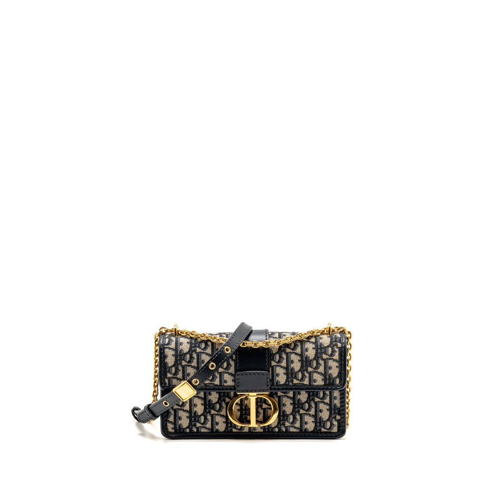 dior-30-montaigne-east-west-bag-with-chain-dior-oblique-jacquard-calfskin-navy-ghw