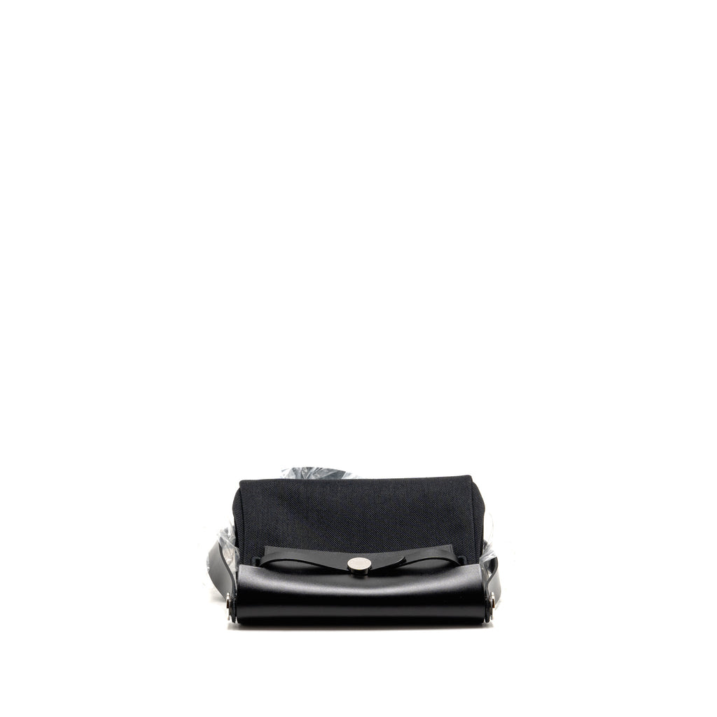 hermes-mini-herbag-canvas-hunter-leather-black-shw-stamp-k