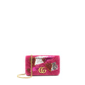 gucci-velvet-wallet-with-chain-pink-ghw-limited-edition