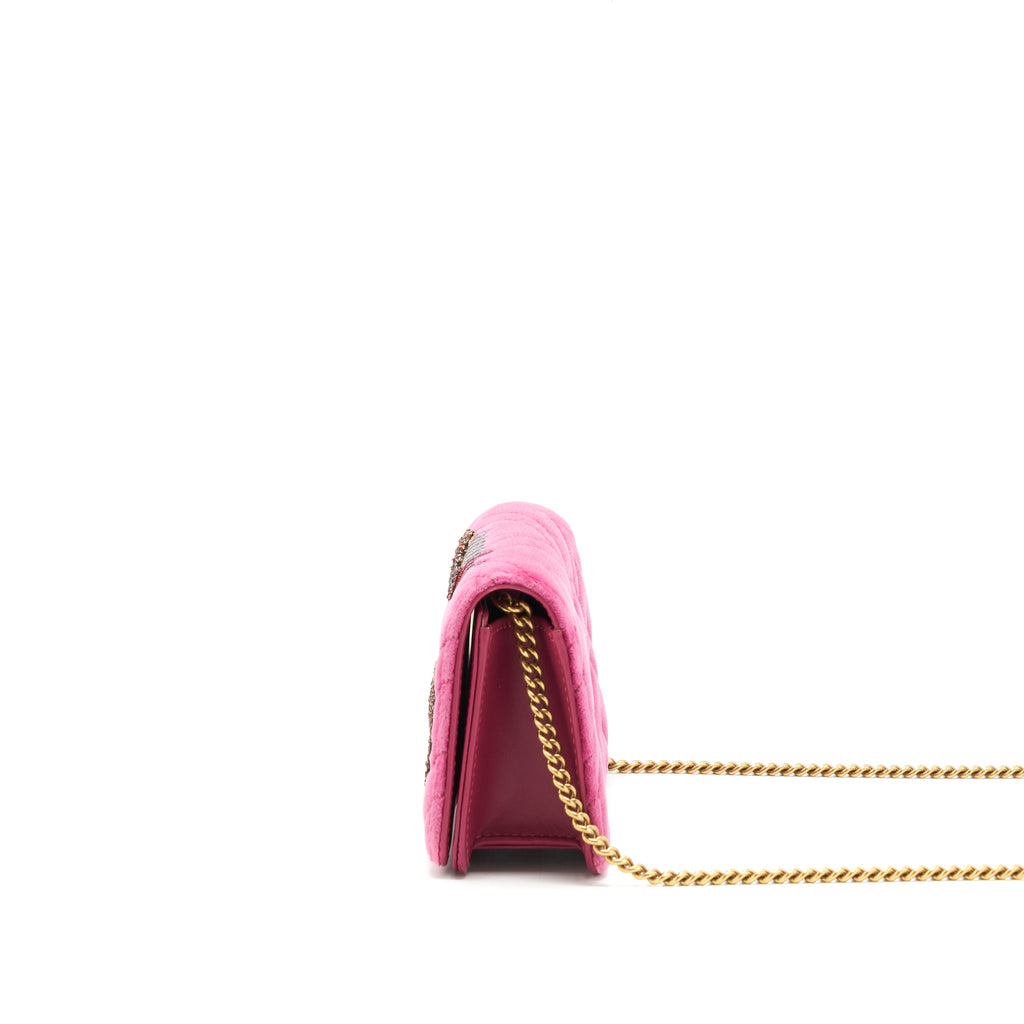 gucci-velvet-wallet-with-chain-pink-ghw-limited-edition