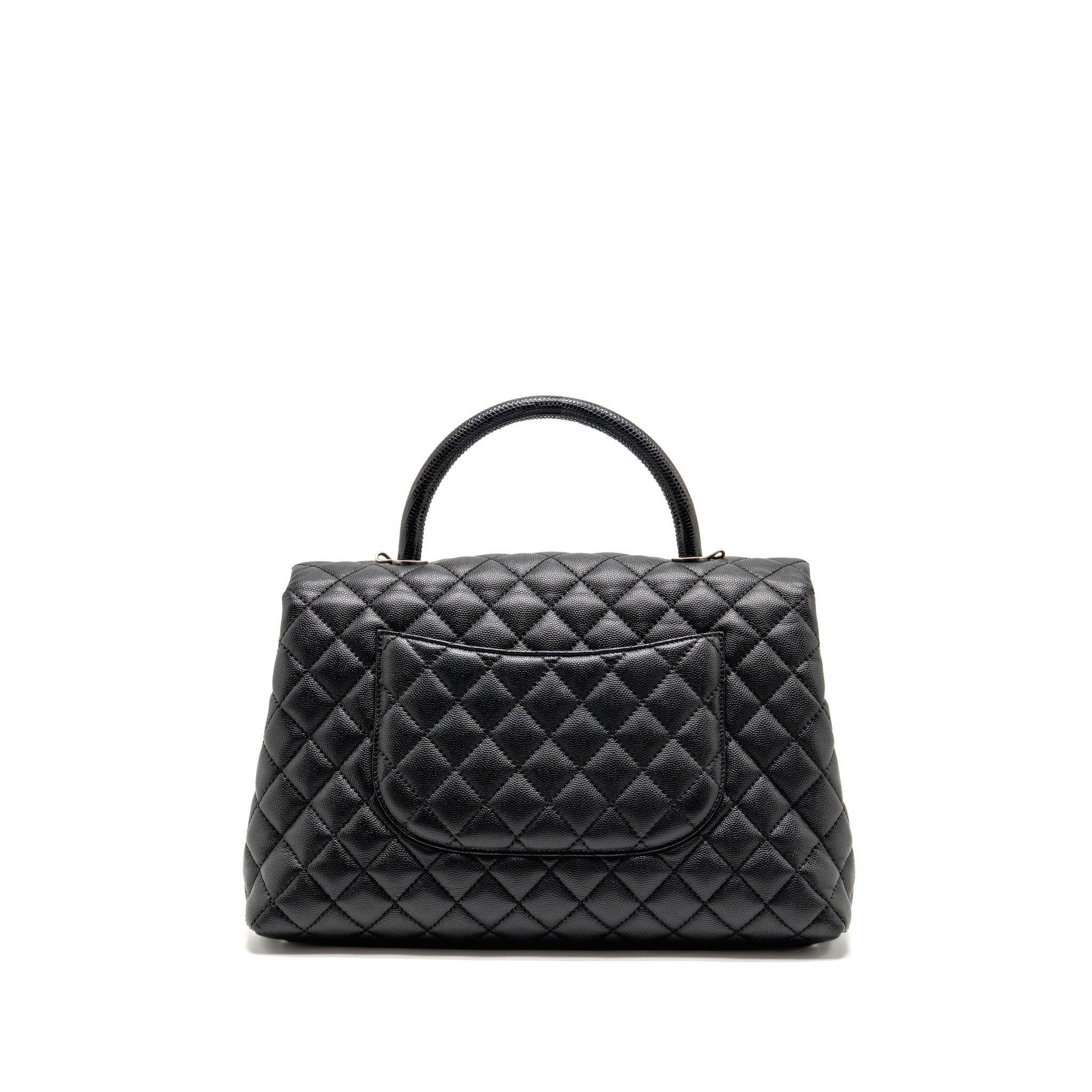 chanel-large-coco-handle-flap-bag-lizard-embossed-handle-caviar-black-ruthenium-hardware