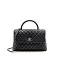 chanel-large-coco-handle-flap-bag-lizard-embossed-handle-caviar-black-ruthenium-hardware