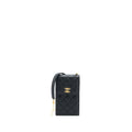 chanel-vertical-flap-phone-pouch-with-pearl-chain-lambskin-black-brushed-ghw