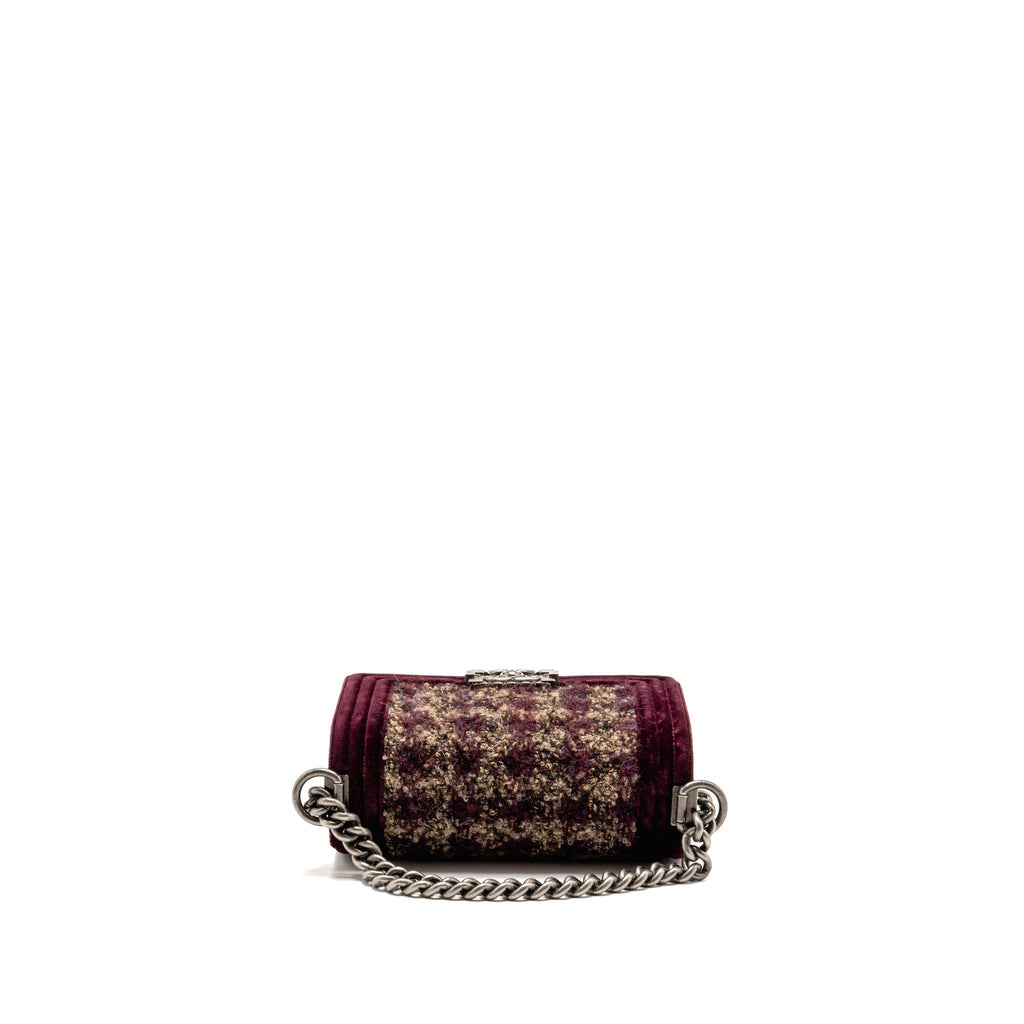 chanel-small-boy-bag-tweed-velvet-lambskin-burgundy-ruthenium-hardware