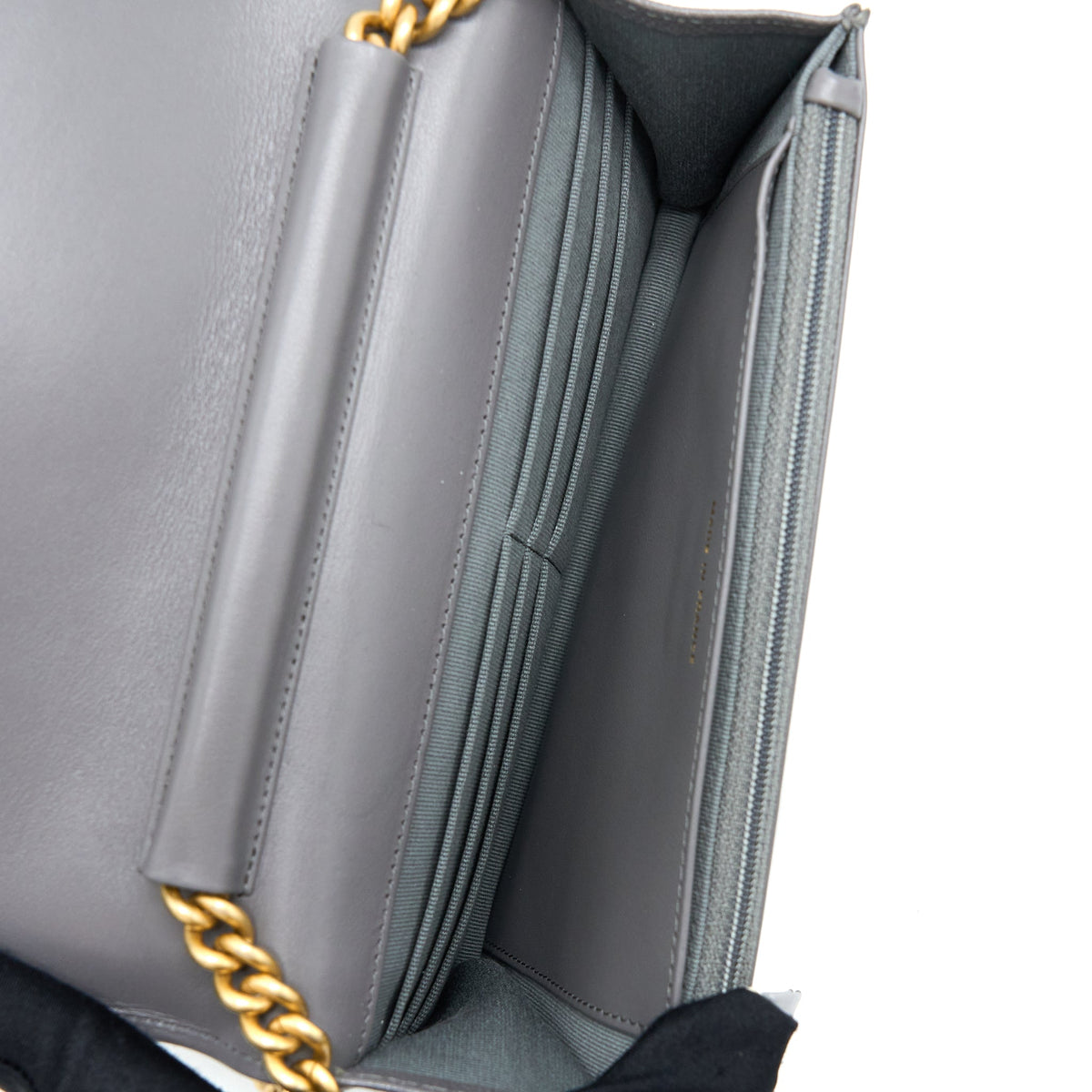 chanel-22a-boy-wallet-on-chain-grained-calfskin-dark-grey-brushed-ghw-microchip