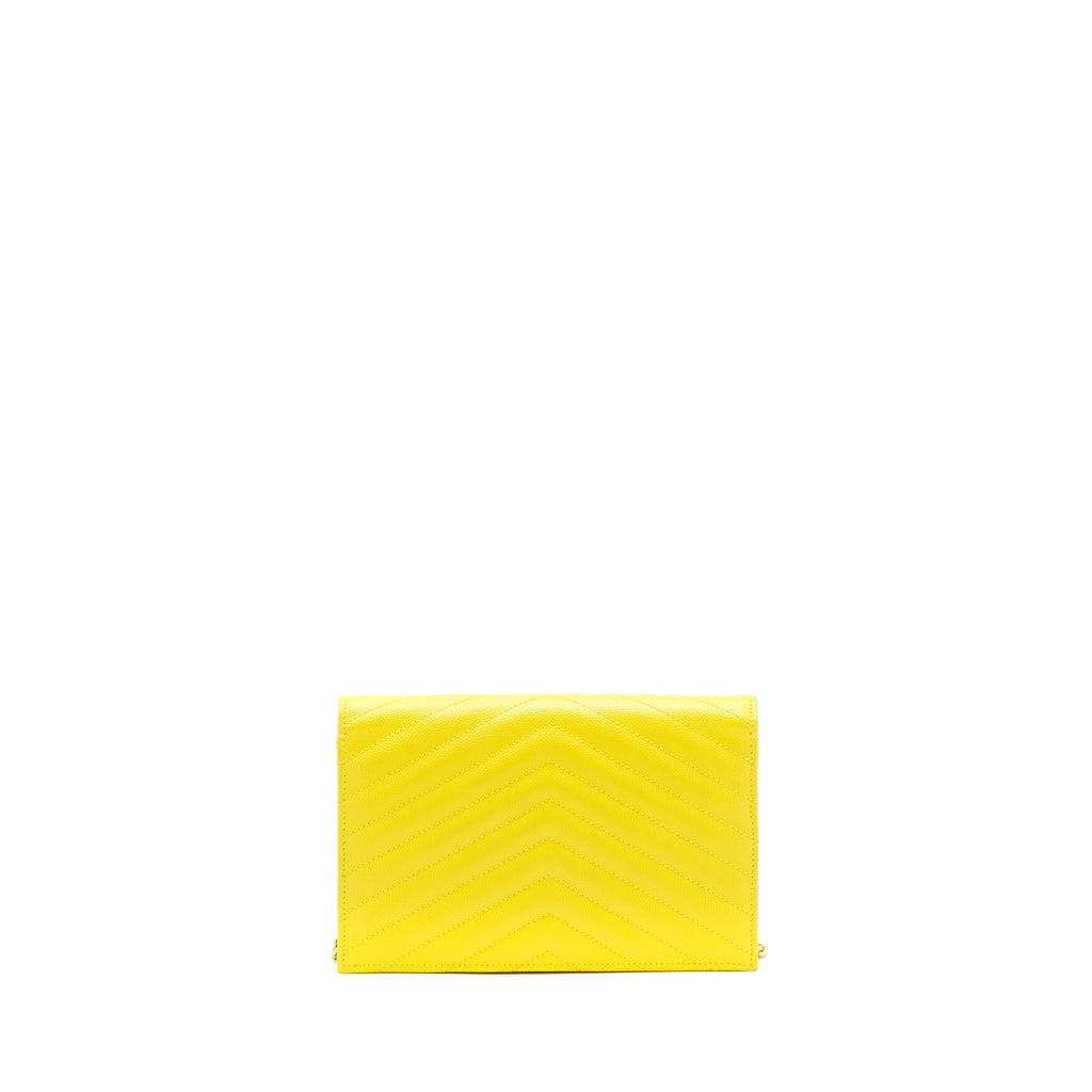 saint-laurent-ysl-envelope-wallet-on-chain-grained-calfskin-yellow-ghw