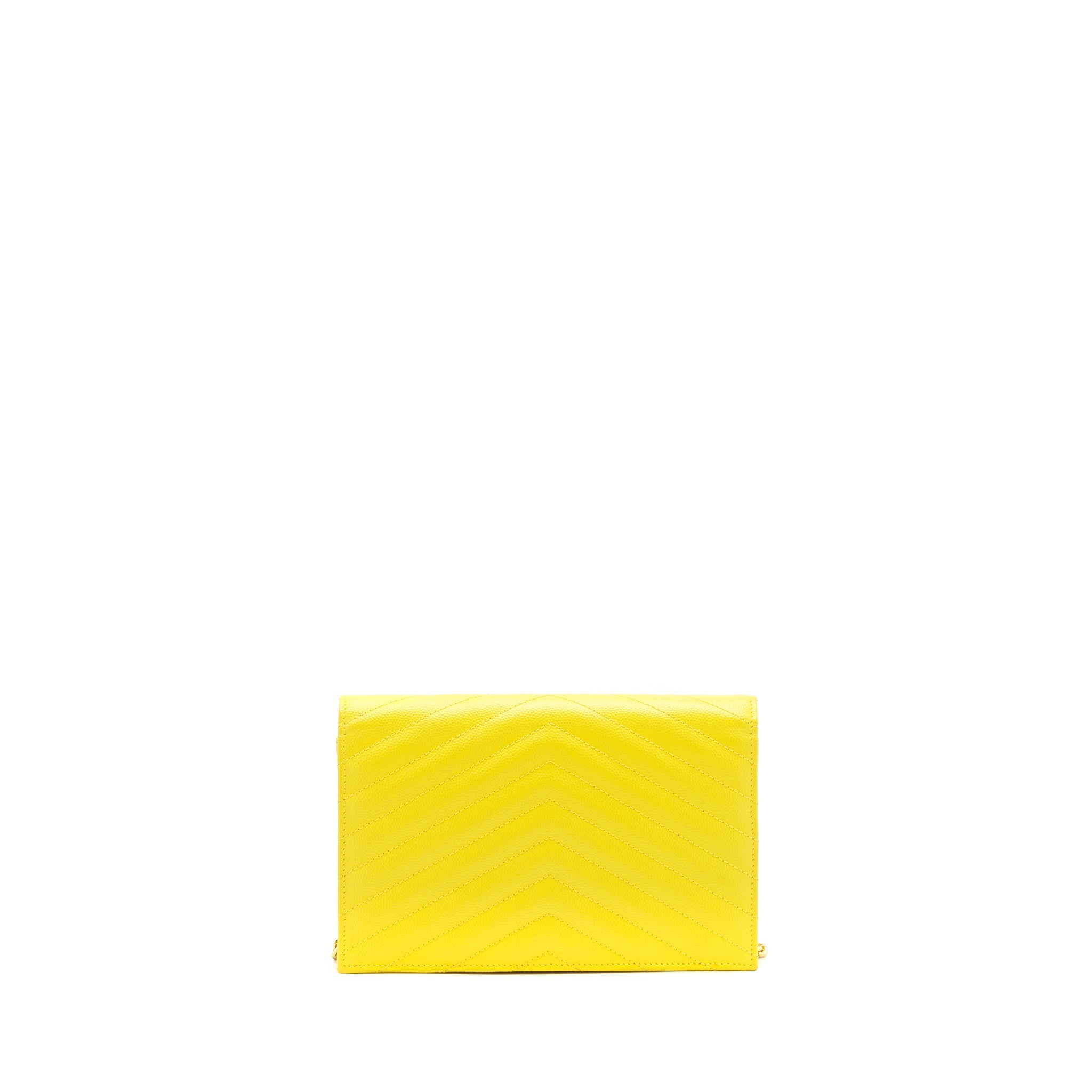 saint-laurent-ysl-envelope-wallet-on-chain-grained-calfskin-yellow-ghw