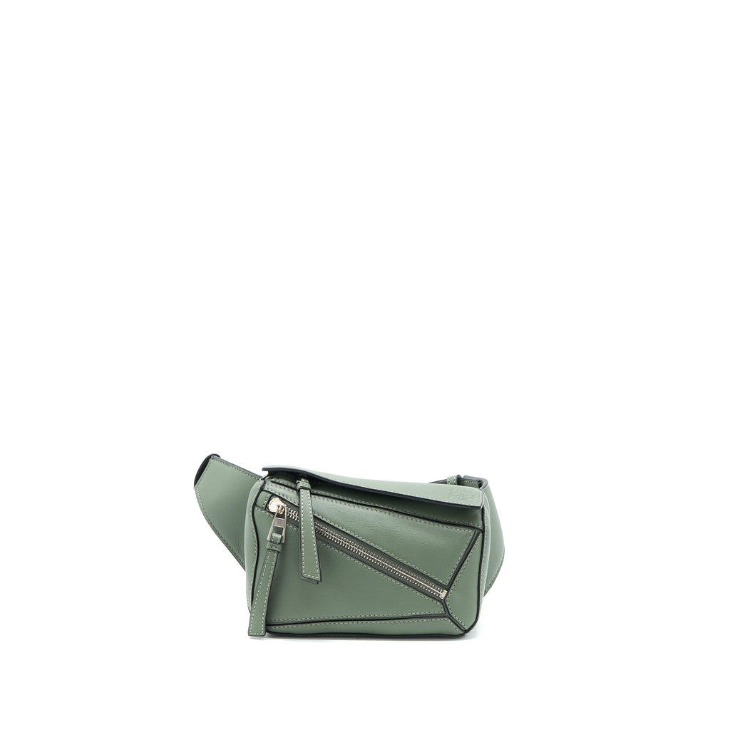 loewe-mini-puzzle-bumbag-calfskin-dark-sage-shw