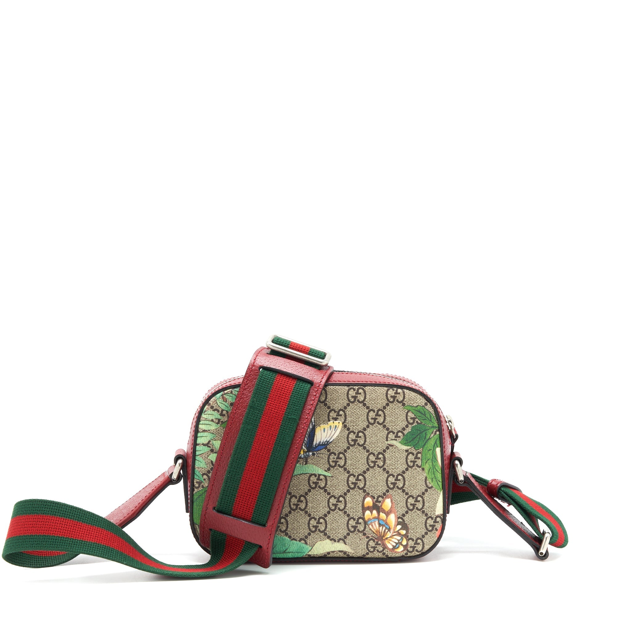 gucci-printed-supreme-canvas-camera-bag-red