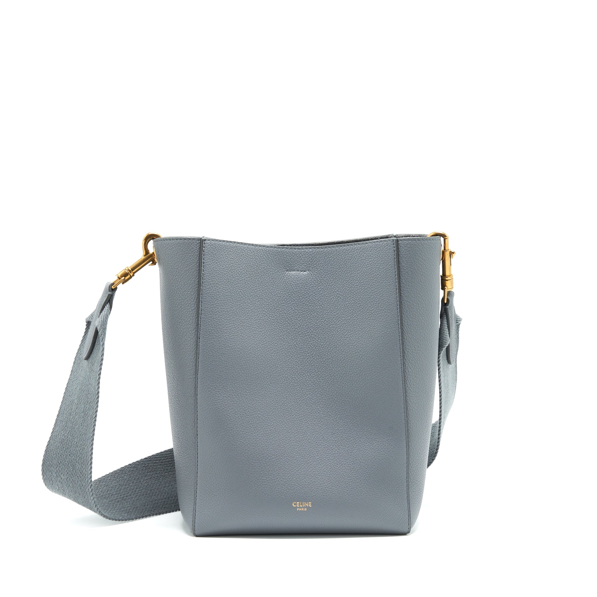 celine-small-sangle-bucket-bag-grey-ghw