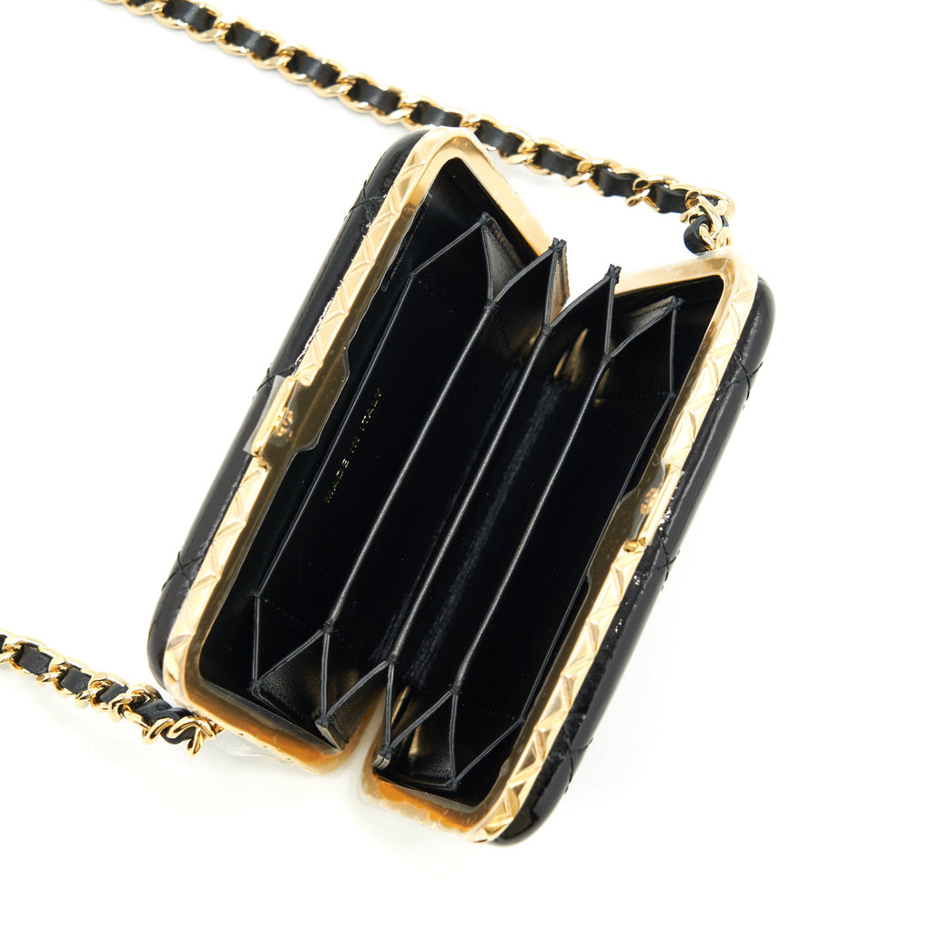 chanel-21a-mini-clip-box-with-chain-patent-black-lghw
