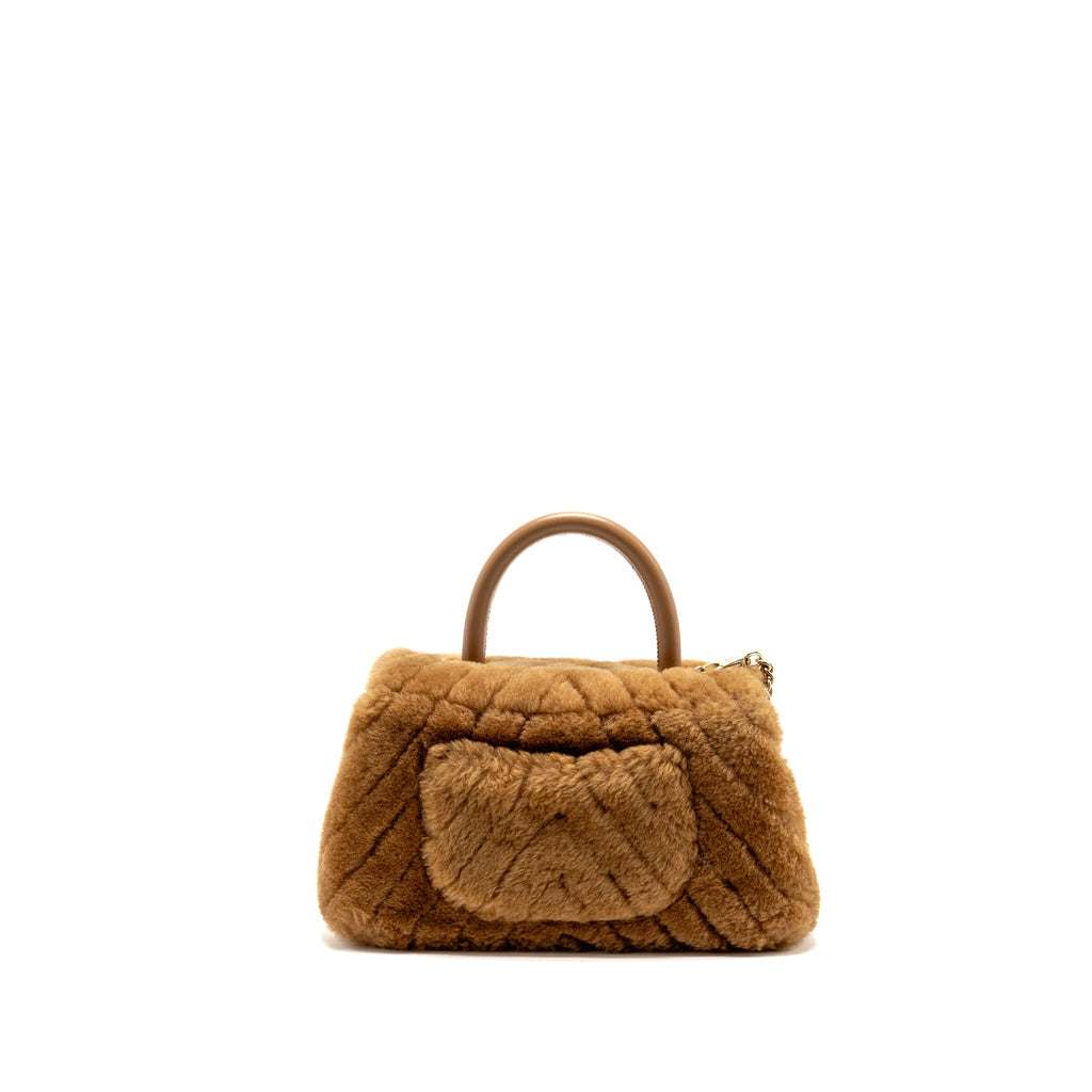 chanel-small-chevron-coco-handle-bag-shearling-dark-beige-lghw