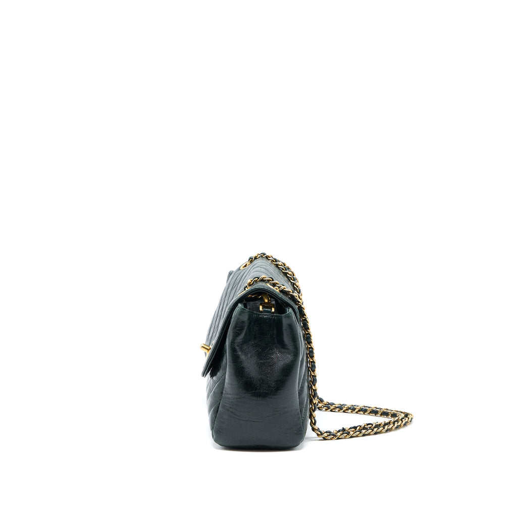 chanel-chevron-hampton-flap-bag-aged-calfskin-dark-green-ghw
