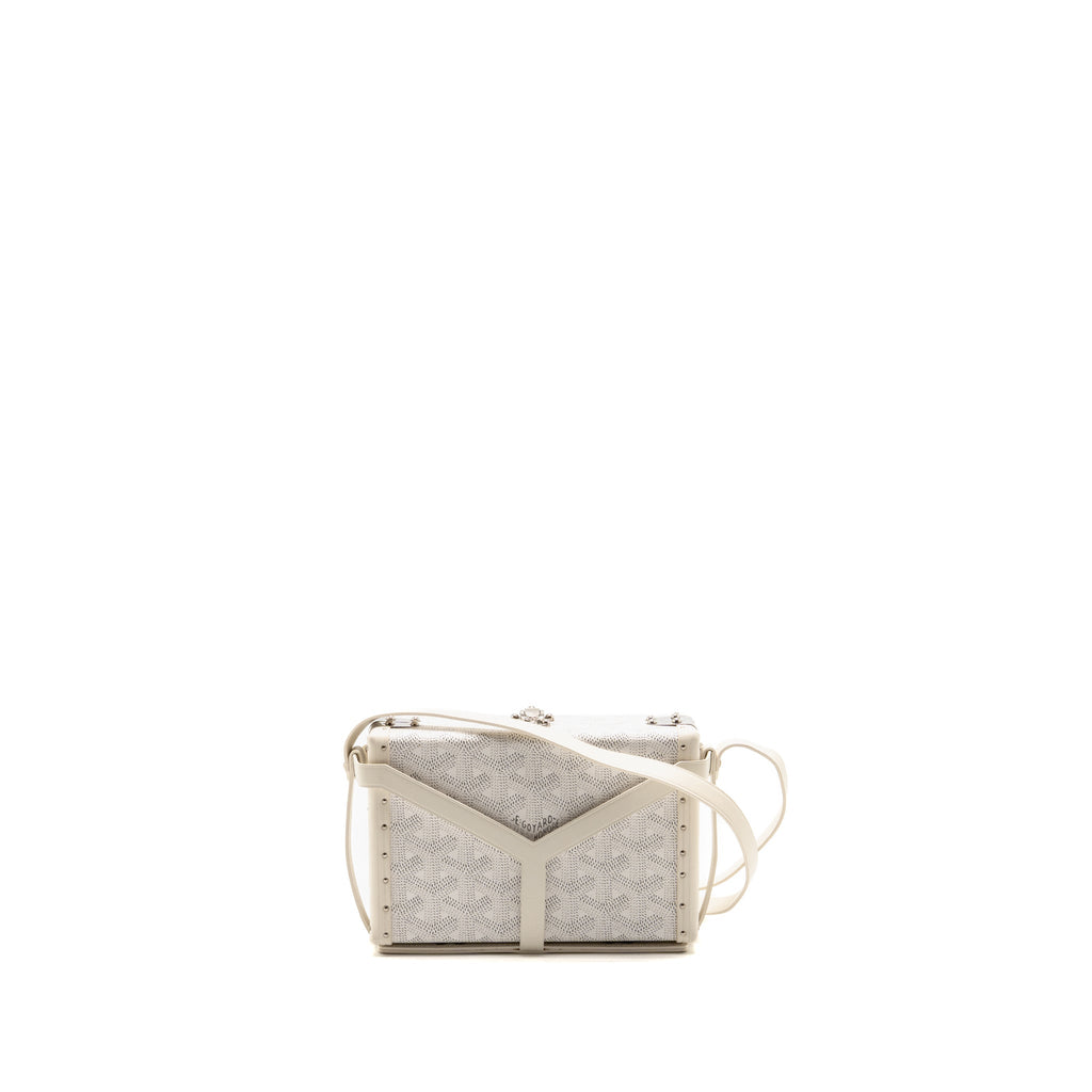 goyard-minaudiere-trunk-bag-goyardine-canvas-leather-white-shw-1