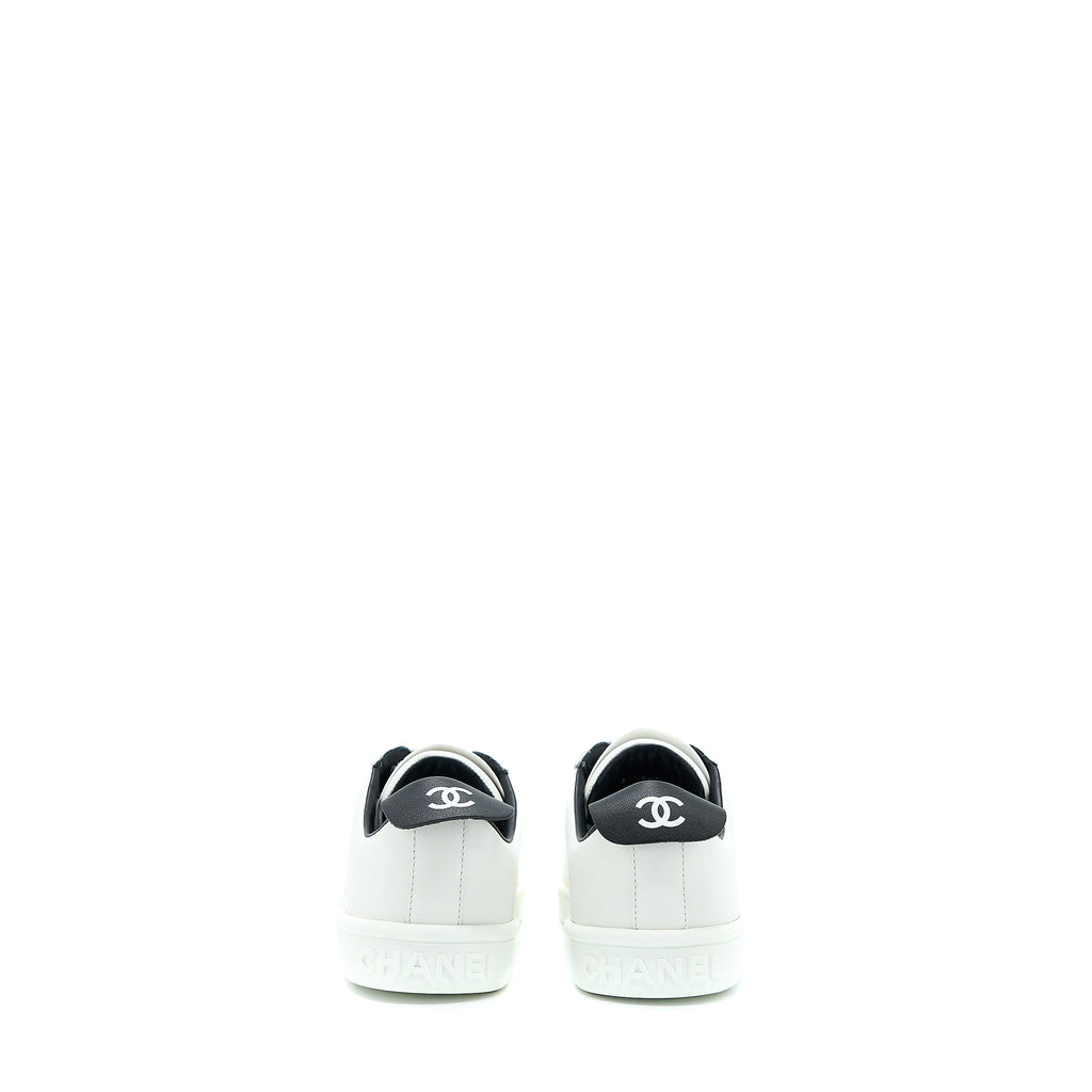 chanel-size-37-sneaker-letter-shoelace-calfskin-multicolour