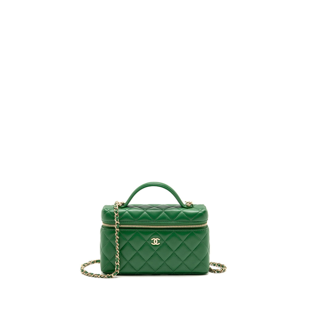 chanel-green-vanity-bag