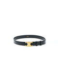 celine-size-75-medium-triomphe-belt-in-smooth-calfskin-black-ghw