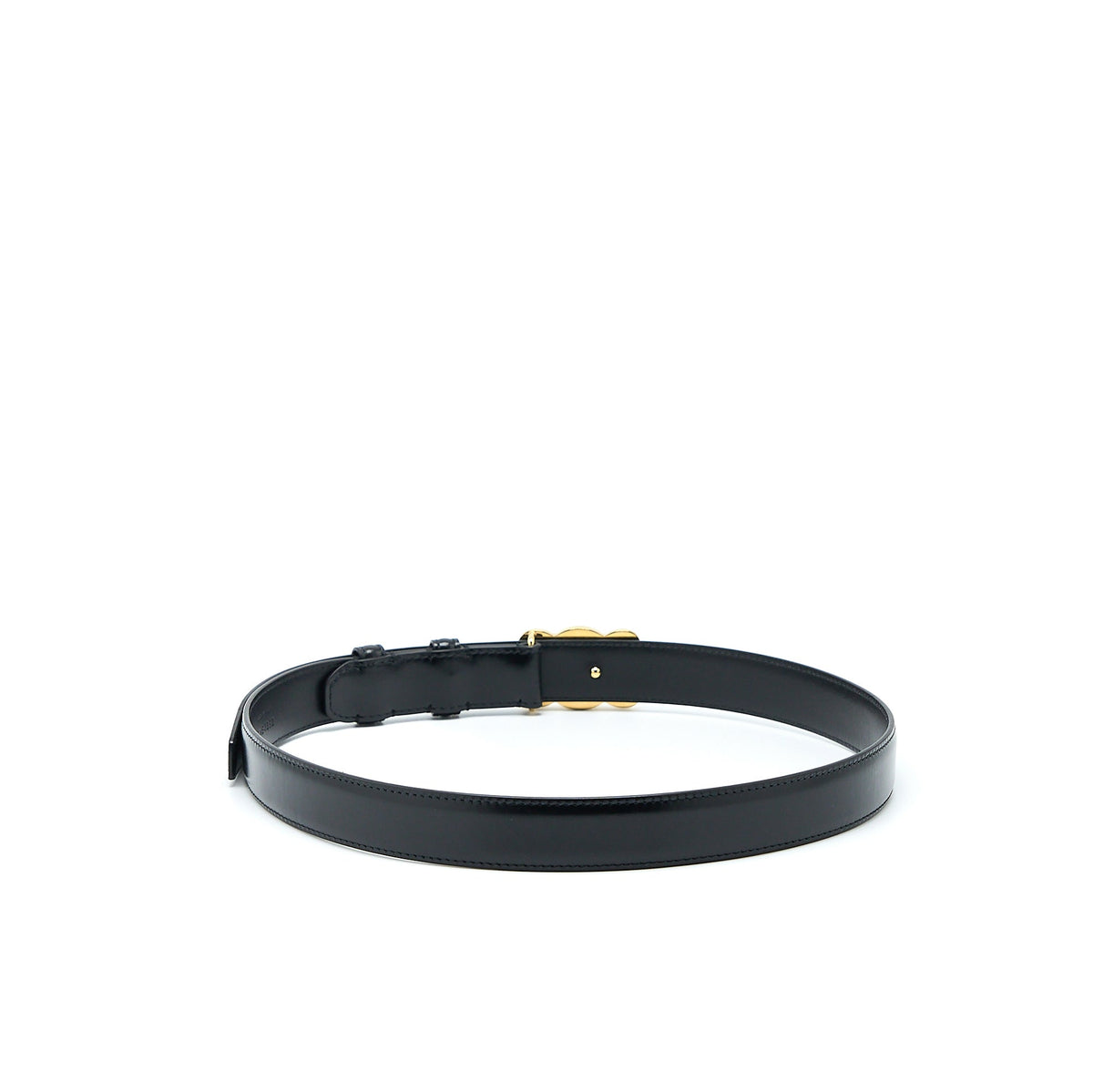 celine-size-75-medium-triomphe-belt-in-smooth-calfskin-black-ghw