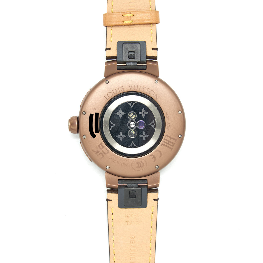copy-of-louis-vuitton-tambour-horizon-light-up-connected-watch-monogram-canvas-strap