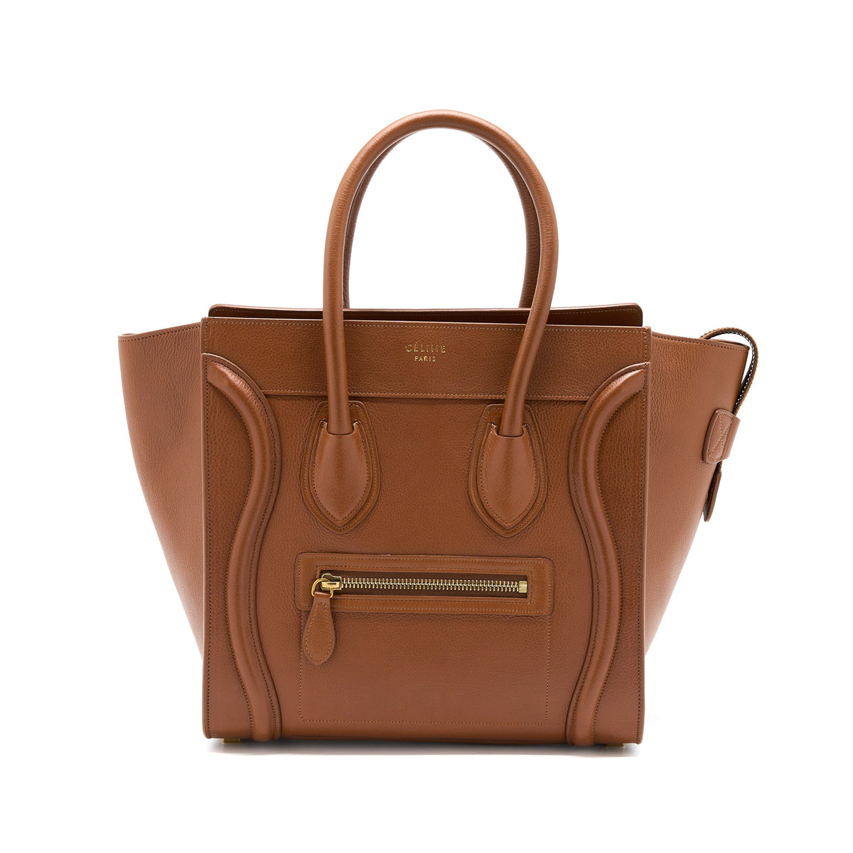 celine-micro-luggage-bag-calfskin-brown-ghw