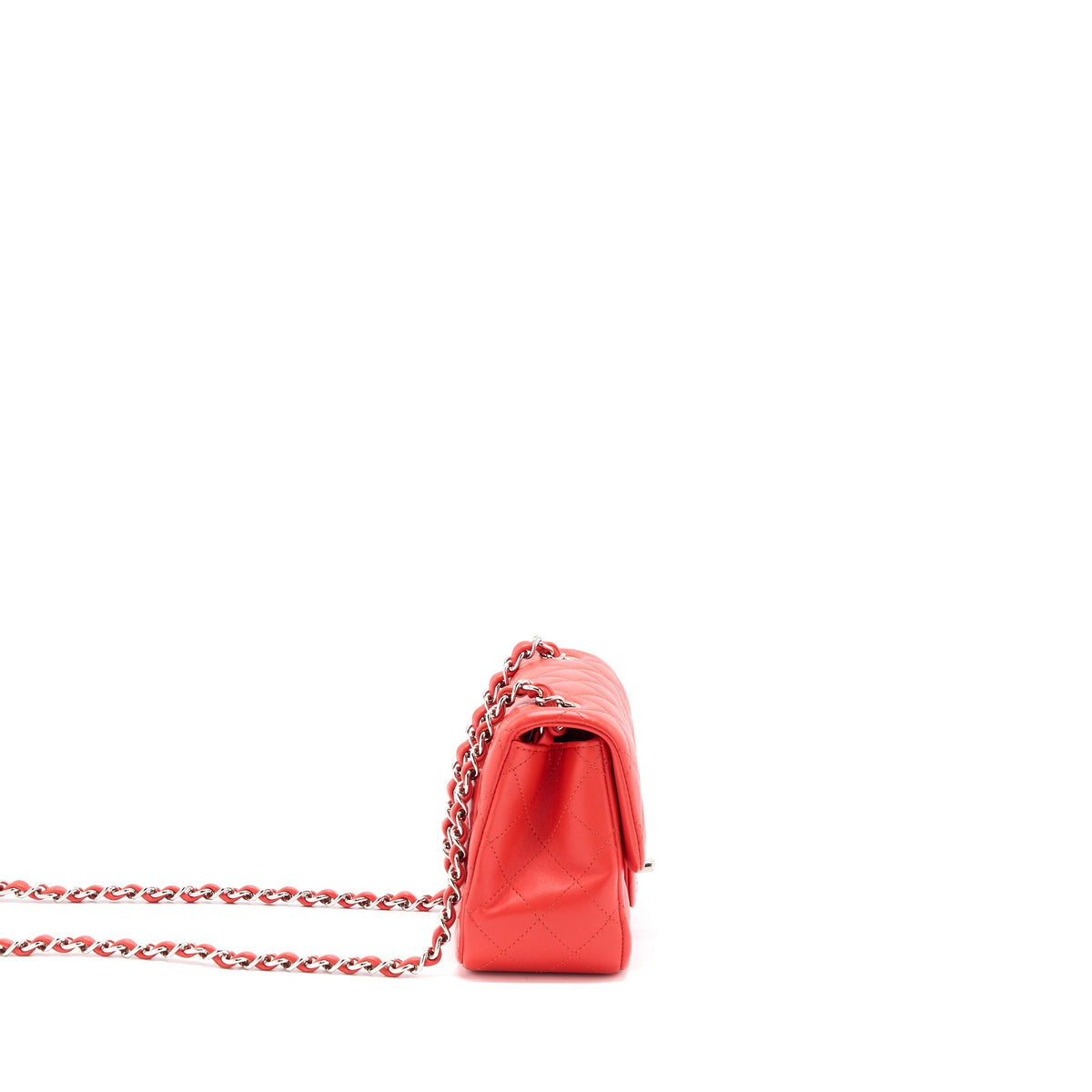 chanel-mini-rectangular-flap-bag-lambskin-orange-red-shw