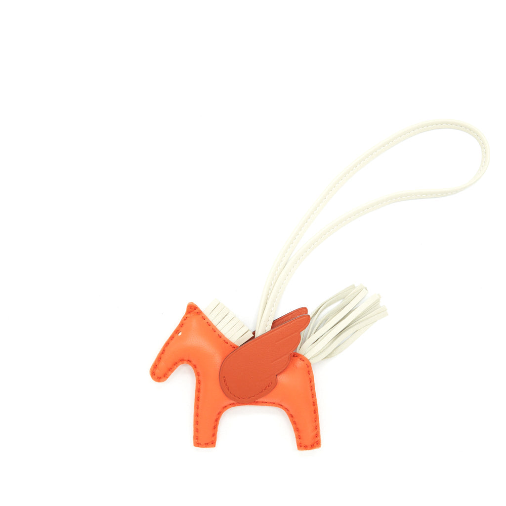 hermes-rodeo-pegase-pm-bag-charm-orange-cuvier-craie