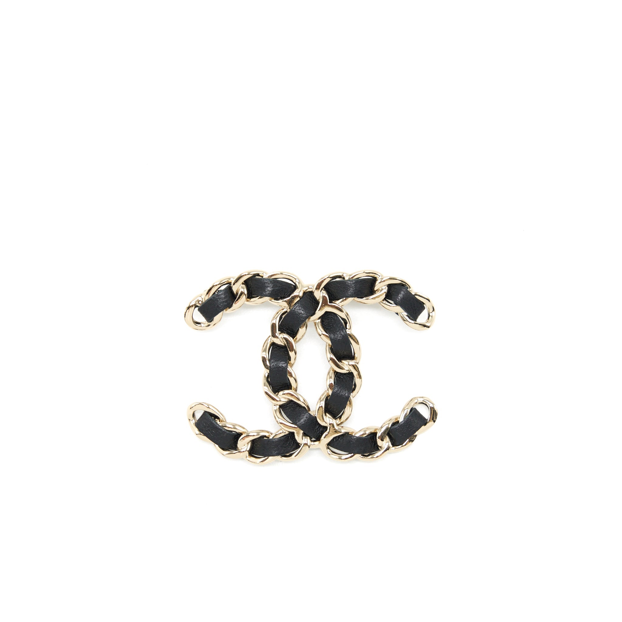 chanel-cc-with-leather-chain-brooch-black-lghw