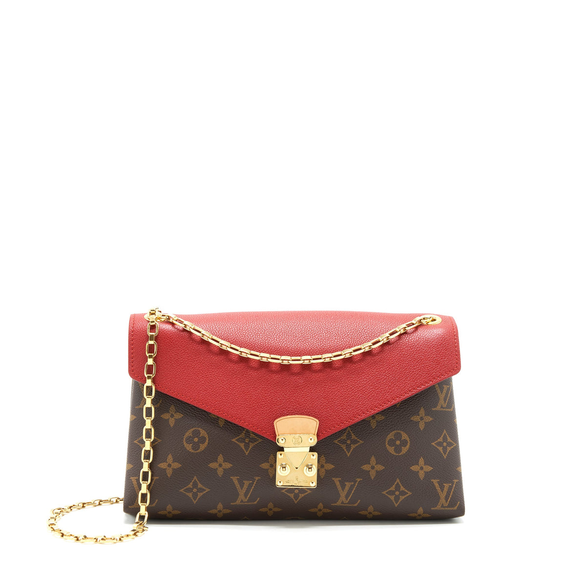 louis-vuitton-pallas-chain-handbag-monogram-canvas-red