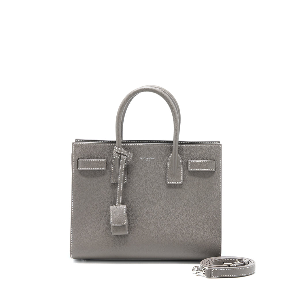 saint-laurent-baby-sac-de-jour-calfskin-grey-shw