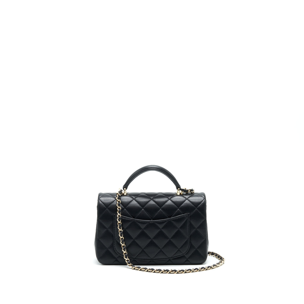 chanel-21k-top-handle-mini-rectangular-flap-bag-black-lghw