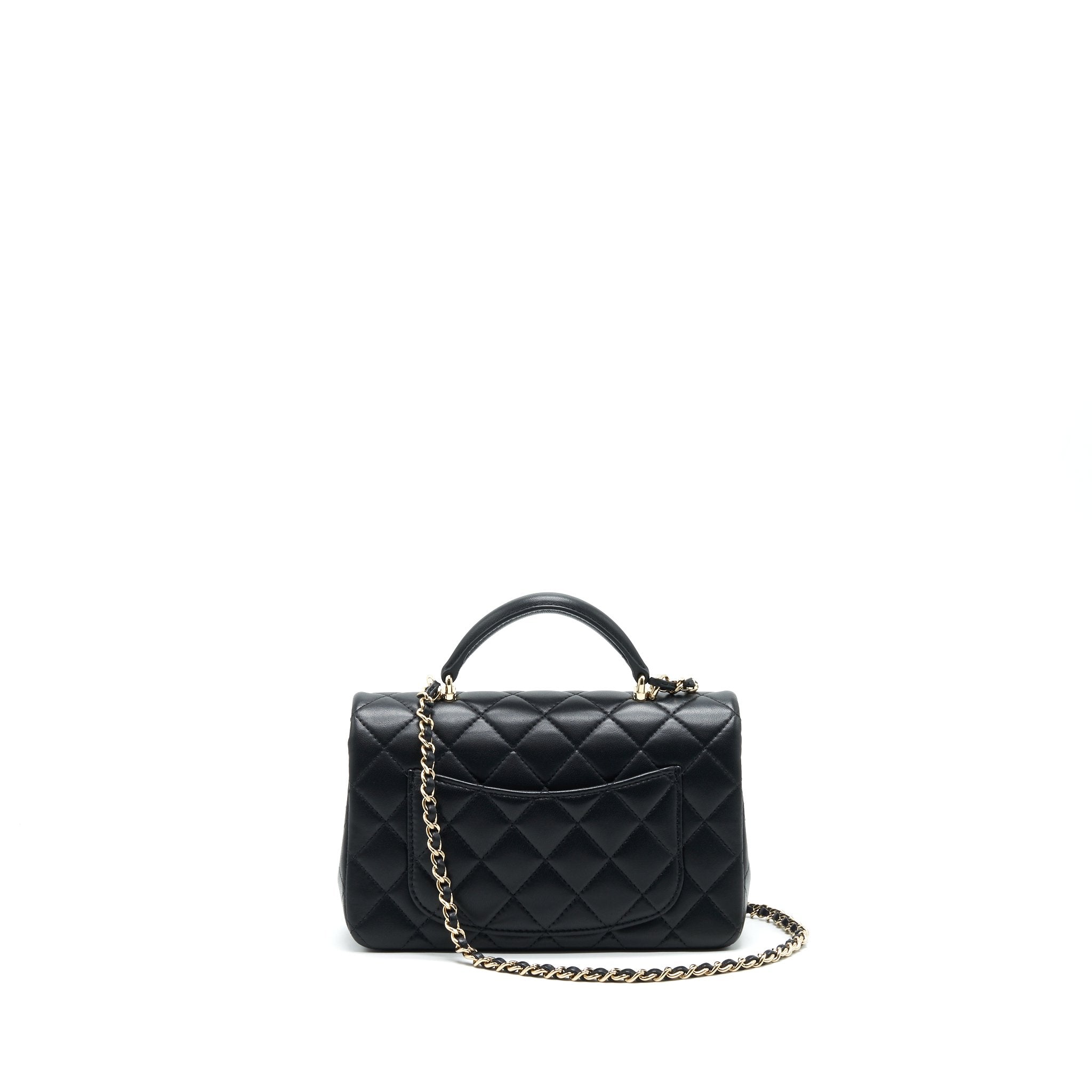 chanel-21k-top-handle-mini-rectangular-flap-bag-black-ghw