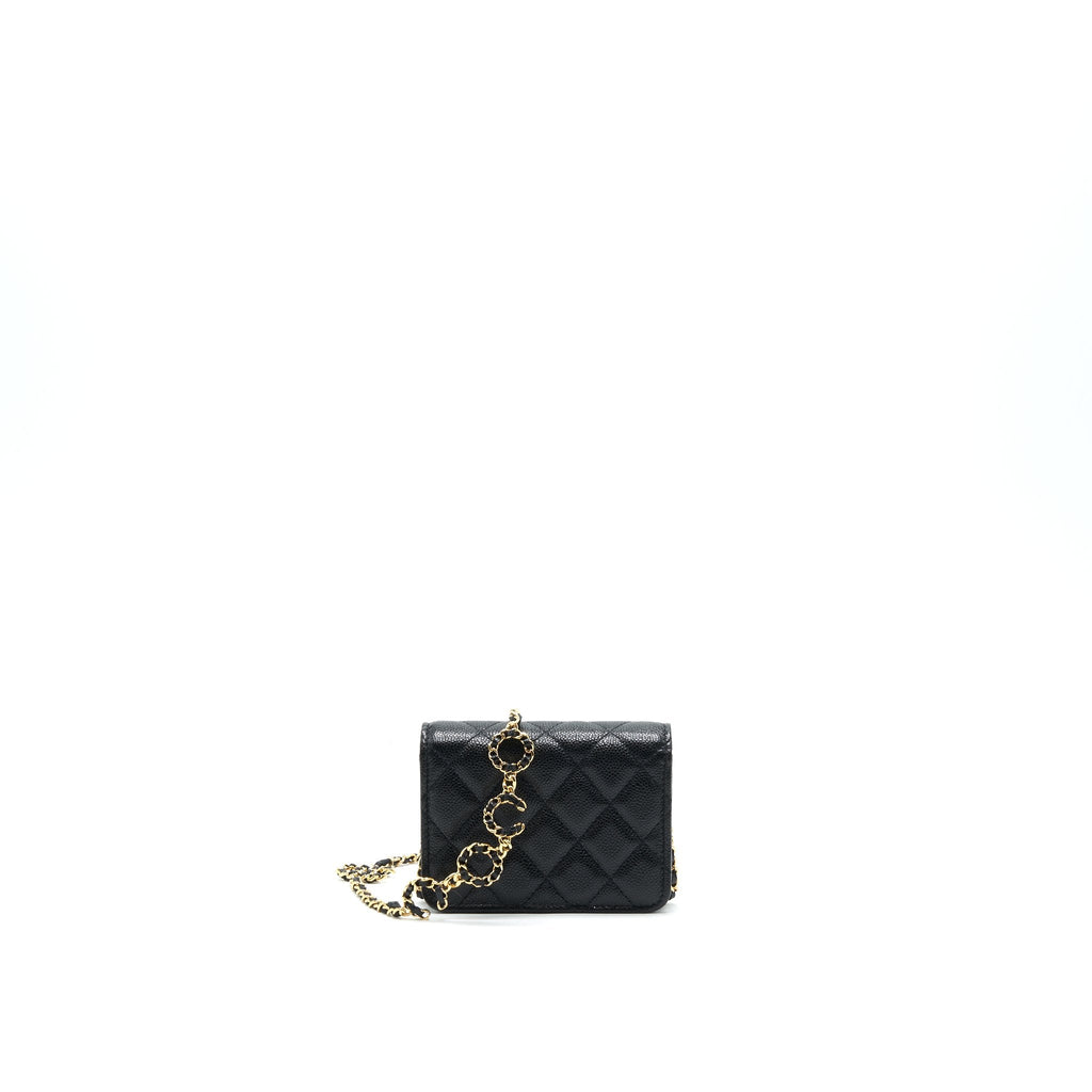 chanel-21a-flap-card-holder-with-chain-black-ghw-1