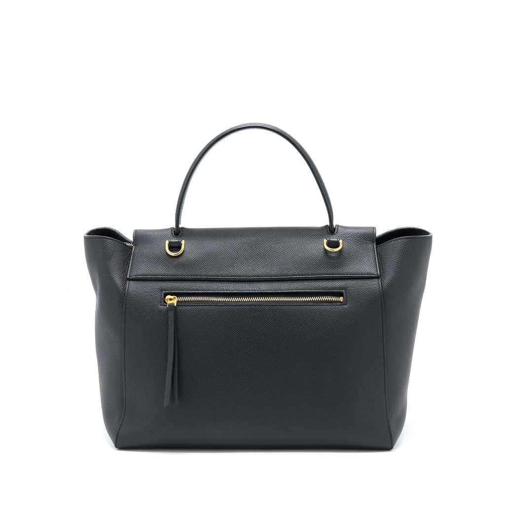 celine-mini-belt-bag-grained-calfskin-black-ghw-2