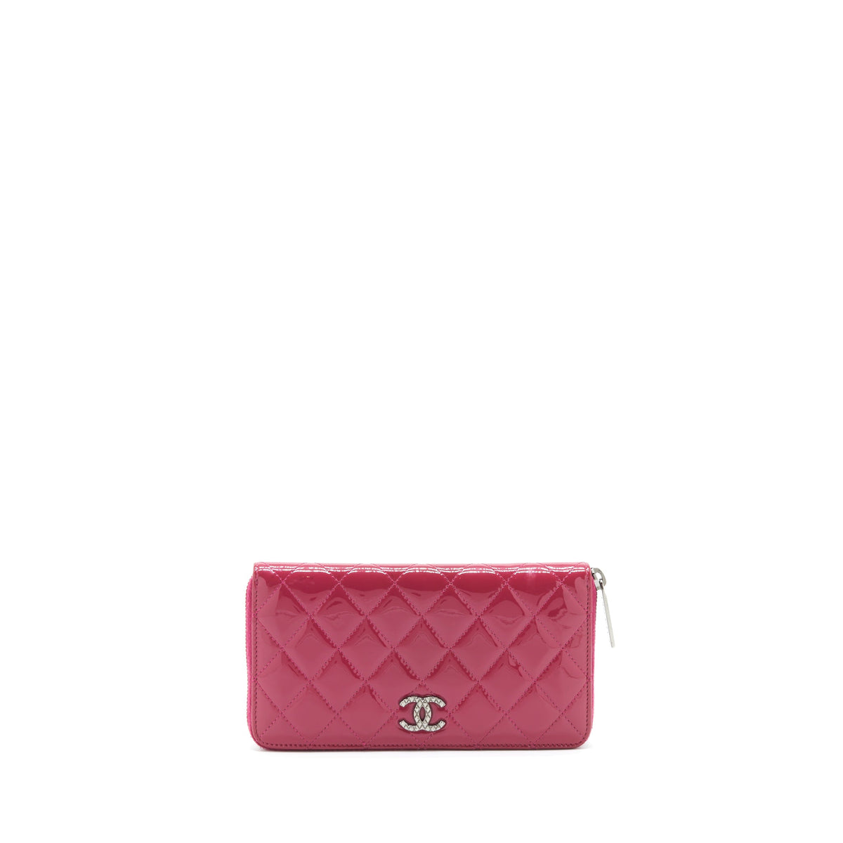 chanel-long-zip-wallet-patent-fuchsia-shw