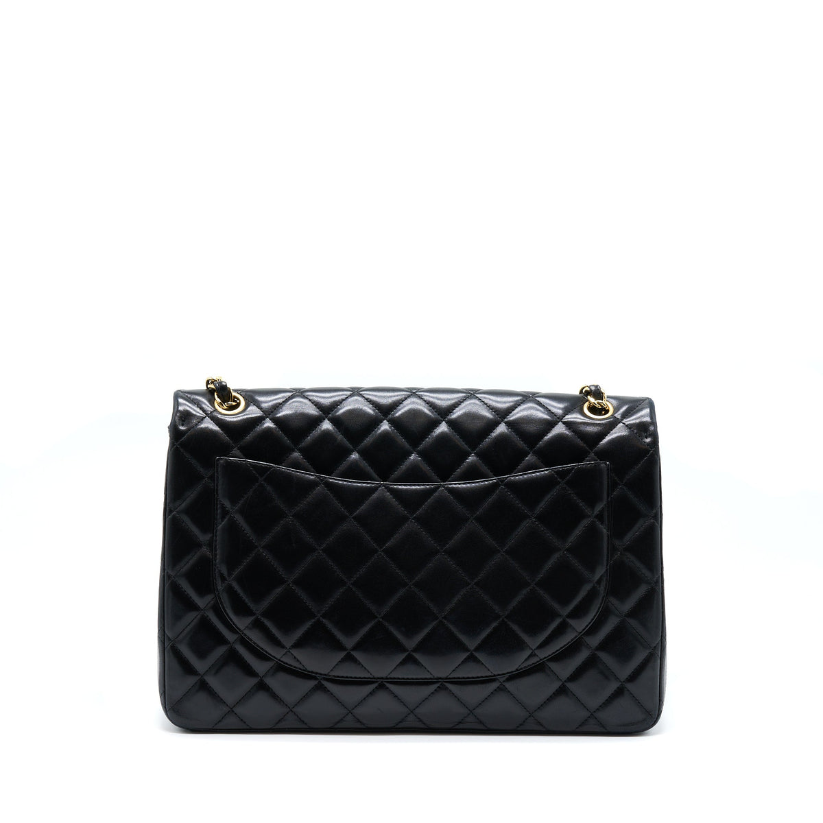 chanel-maxi-classic-flap-bag-lambskin-black-ghw