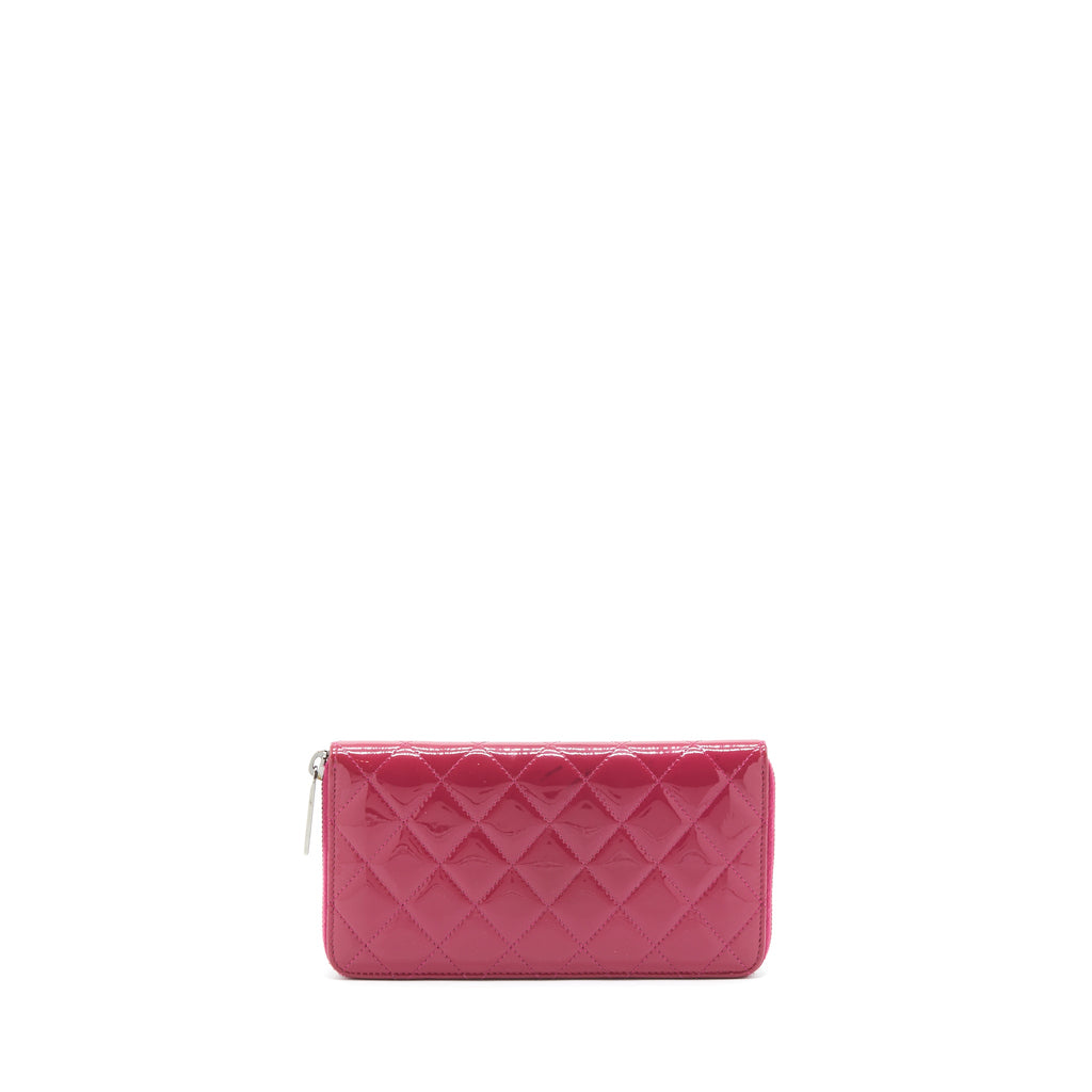 chanel-long-zip-wallet-patent-fuchsia-shw