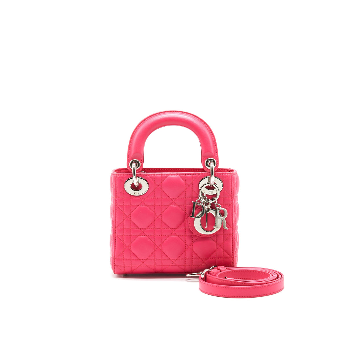 christian-dior-mini-lady-dior-lambskin-pink-with-shw